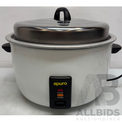 Apuro 10L Large Commercial Rice Cooker