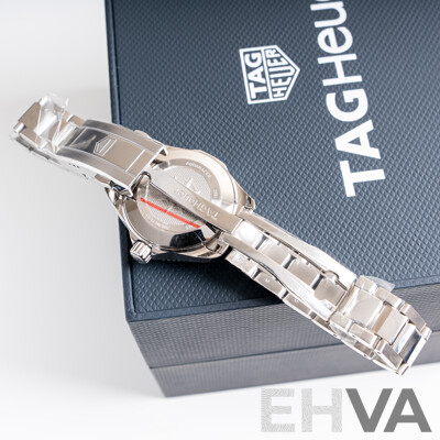 Brand New Tag Heuer 30mm Aquaracer Professional 200 Date with Mother of Pearl and Diamond Face. Model WBP2414.BA0622