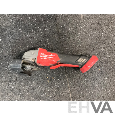 HILTI GX 3 Gas-actuated Fastening Tool & Milwaukee Angle Grinder (M18ONEFAG125XPDB) & Assorted Tools
