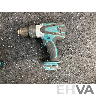 Assorted Tools Including DeWalt and Makita