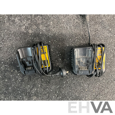 Assorted Tools Including DeWalt and Makita