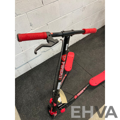 YVOLUTION Y Fliker A3 Air Scooter (Red/Black)