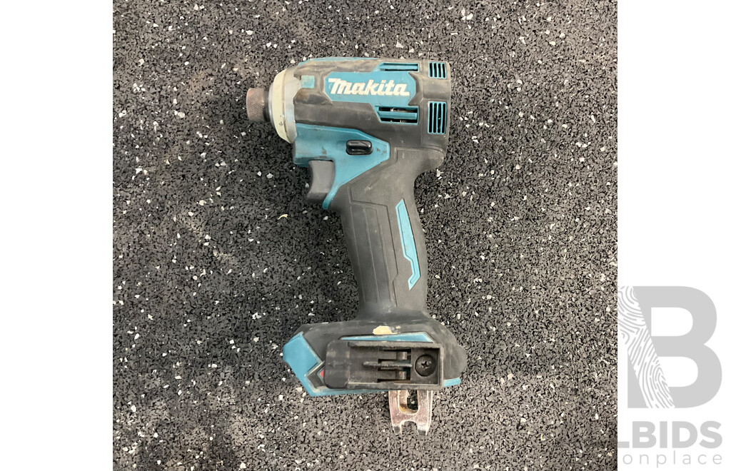 Assorted Tools Including DeWalt and Makita