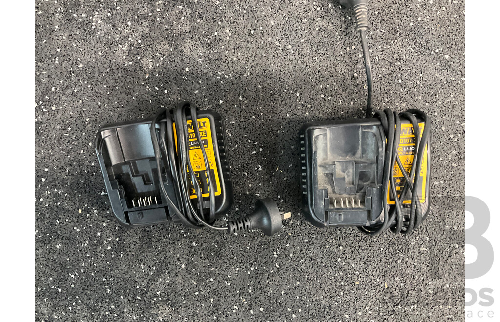 Assorted Tools Including DeWalt and Makita