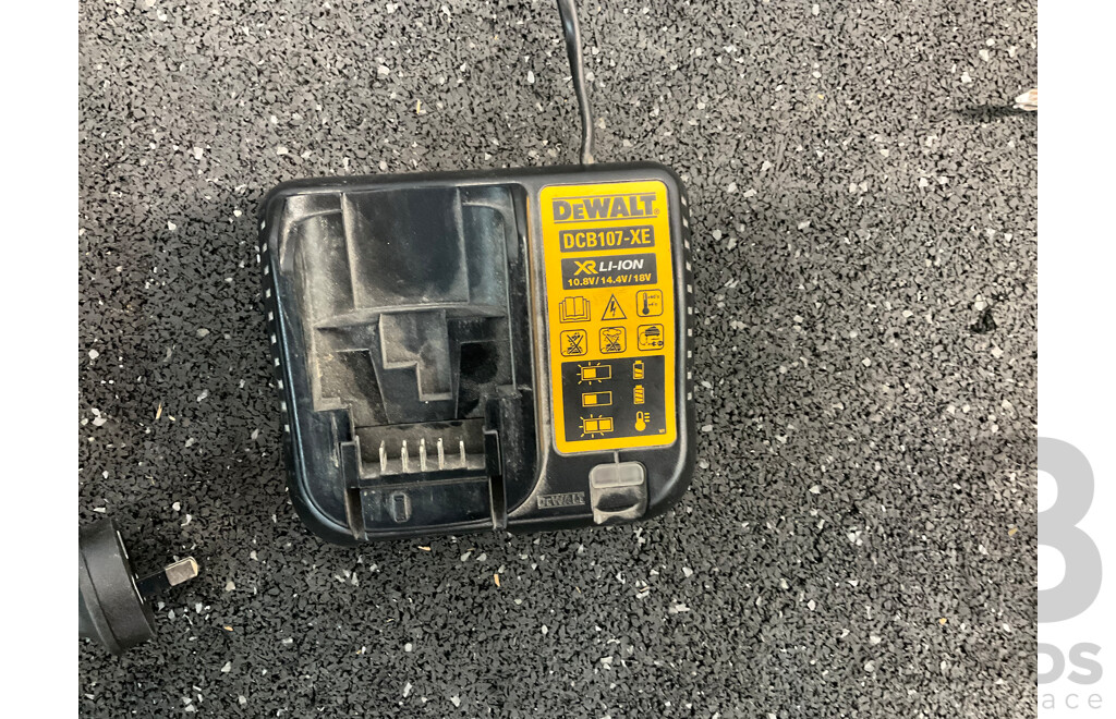 Assorted Tools Including DeWalt and Makita