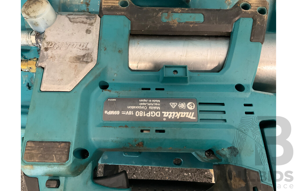 MAKITA (DGP180) 18V Cordless Grease Gun - Skin Only