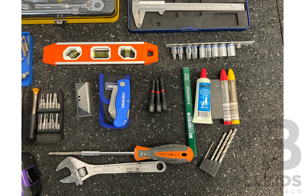 STANLEY, KINCROME Assorted Tools