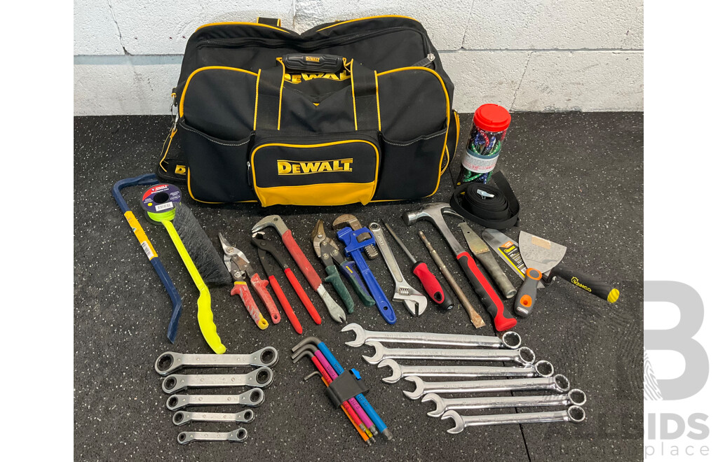 DEWALT Bag and Tools
