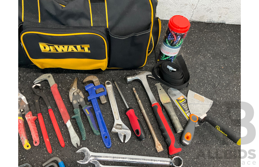 DEWALT Bag and Tools