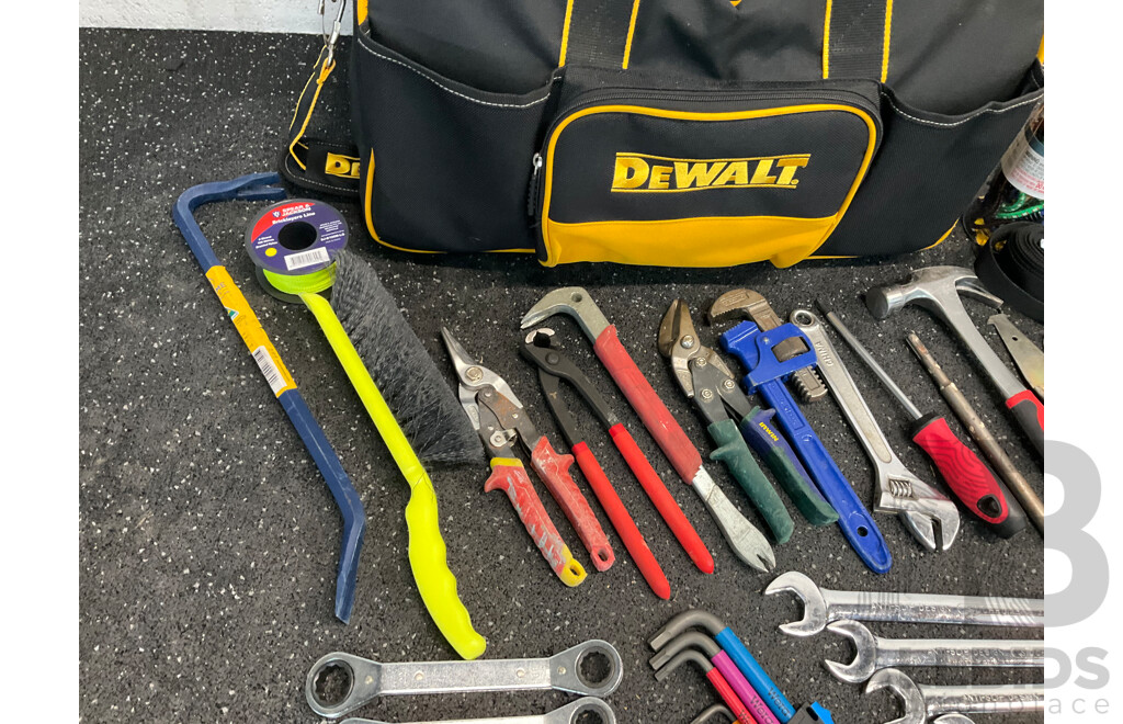 DEWALT Bag and Tools