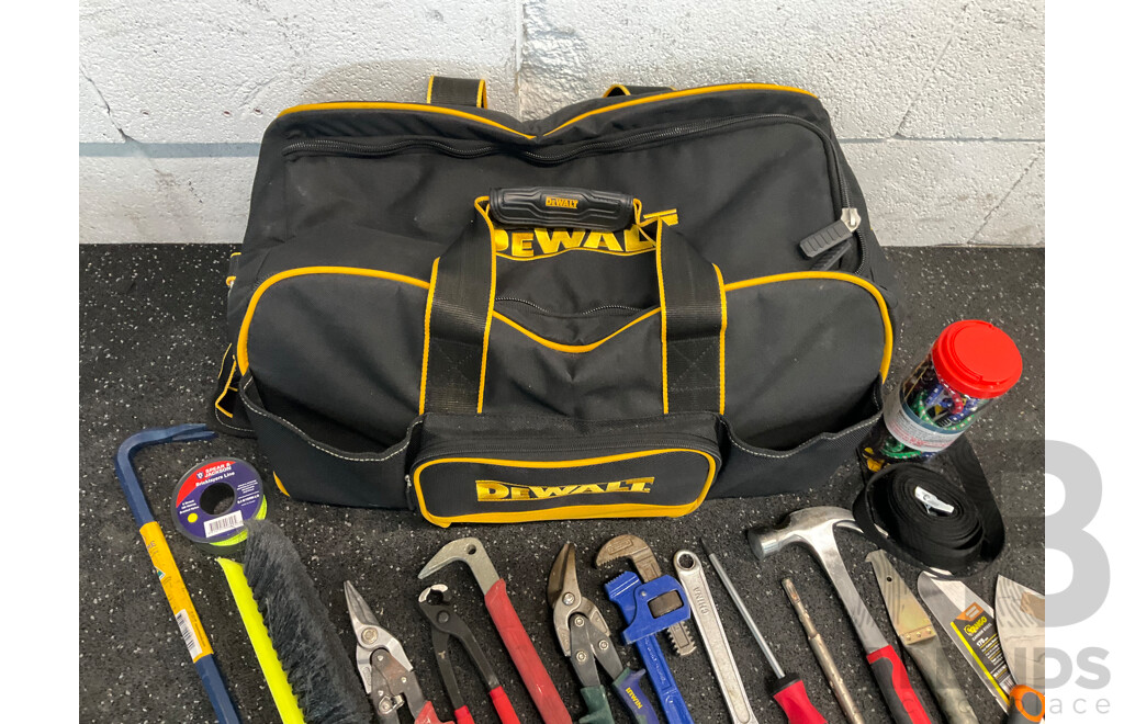 DEWALT Bag and Tools