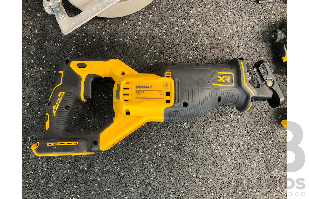 DEWALT  4 Tool Combo Kit with Carry Bag - Skin Only