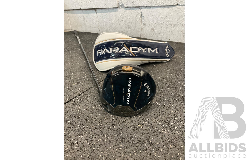 CALLAWAY 2023 Paradym Driver 10.5 Right-Handed - ORP $1059