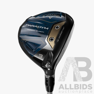 CALLAWAY 2023 Fairway Woods No3 Right-Handed - ORP $350