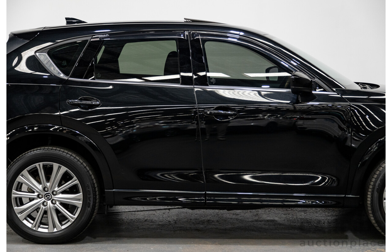 06/2022 Mazda CX-5 Akera (AWD) D35 KF Series MY22 4d Wagon Jet Black Twin Turbo Diesel 2.2L
