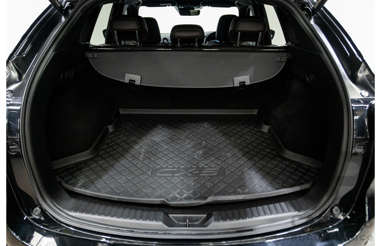06/2022 Mazda CX-5 Akera (AWD) D35 KF Series MY22 4d Wagon Jet Black Twin Turbo Diesel 2.2L