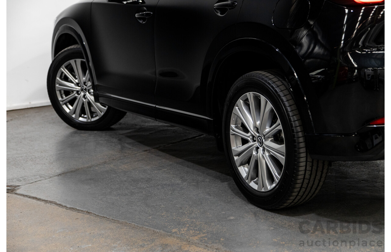 06/2022 Mazda CX-5 Akera (AWD) D35 KF Series MY22 4d Wagon Jet Black Twin Turbo Diesel 2.2L