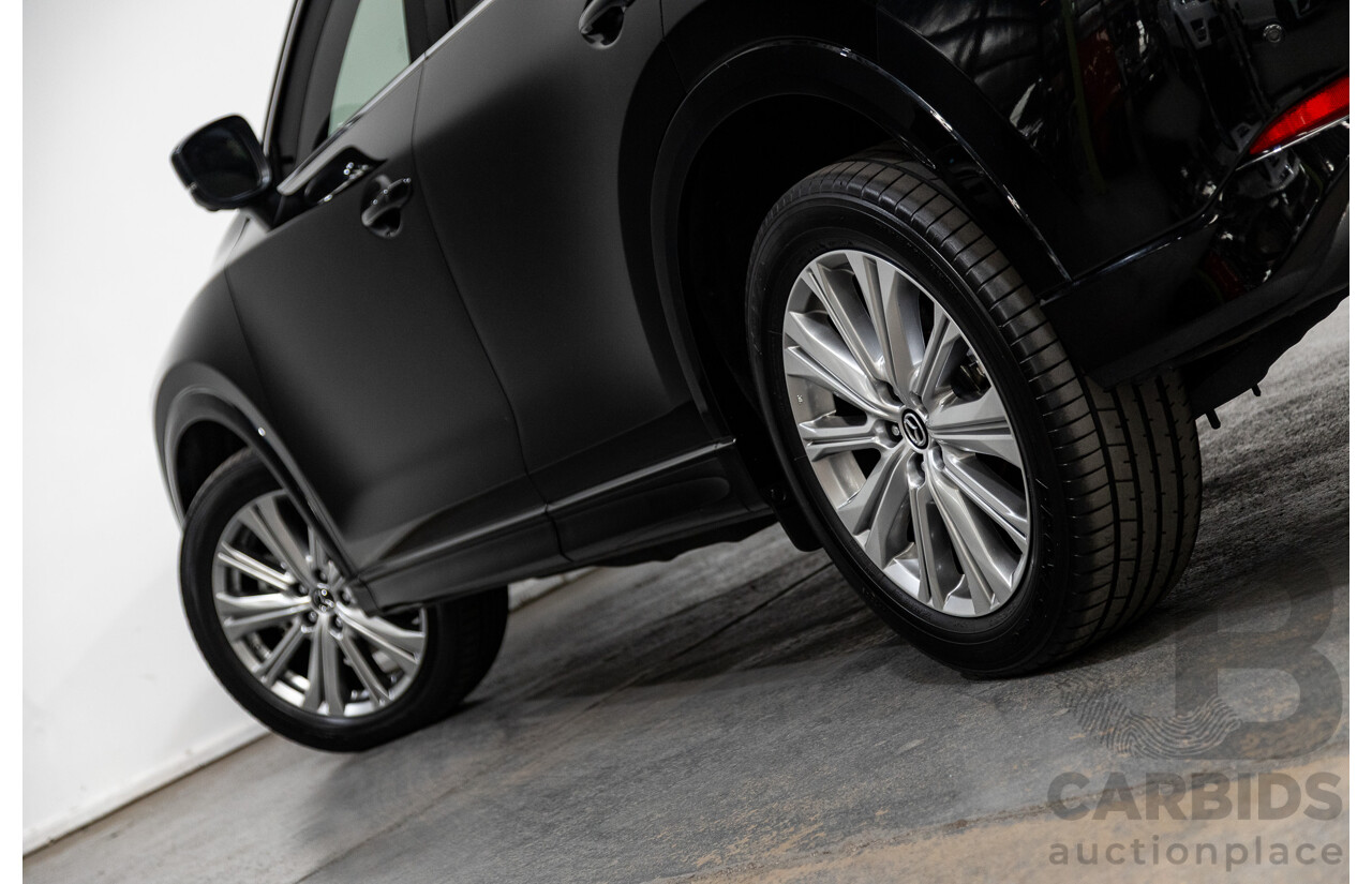 06/2022 Mazda CX-5 Akera (AWD) D35 KF Series MY22 4d Wagon Jet Black Twin Turbo Diesel 2.2L