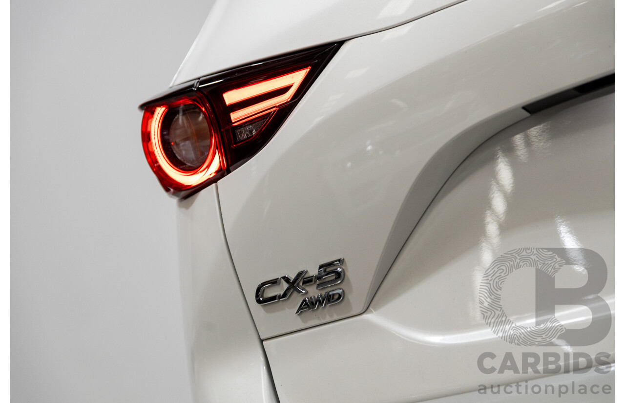 10/2019 Mazda CX-5 GT (AWD) KF Series MY20 4d Wagon Snowflake White Pearl Twin Turbo Diesel 2.2L