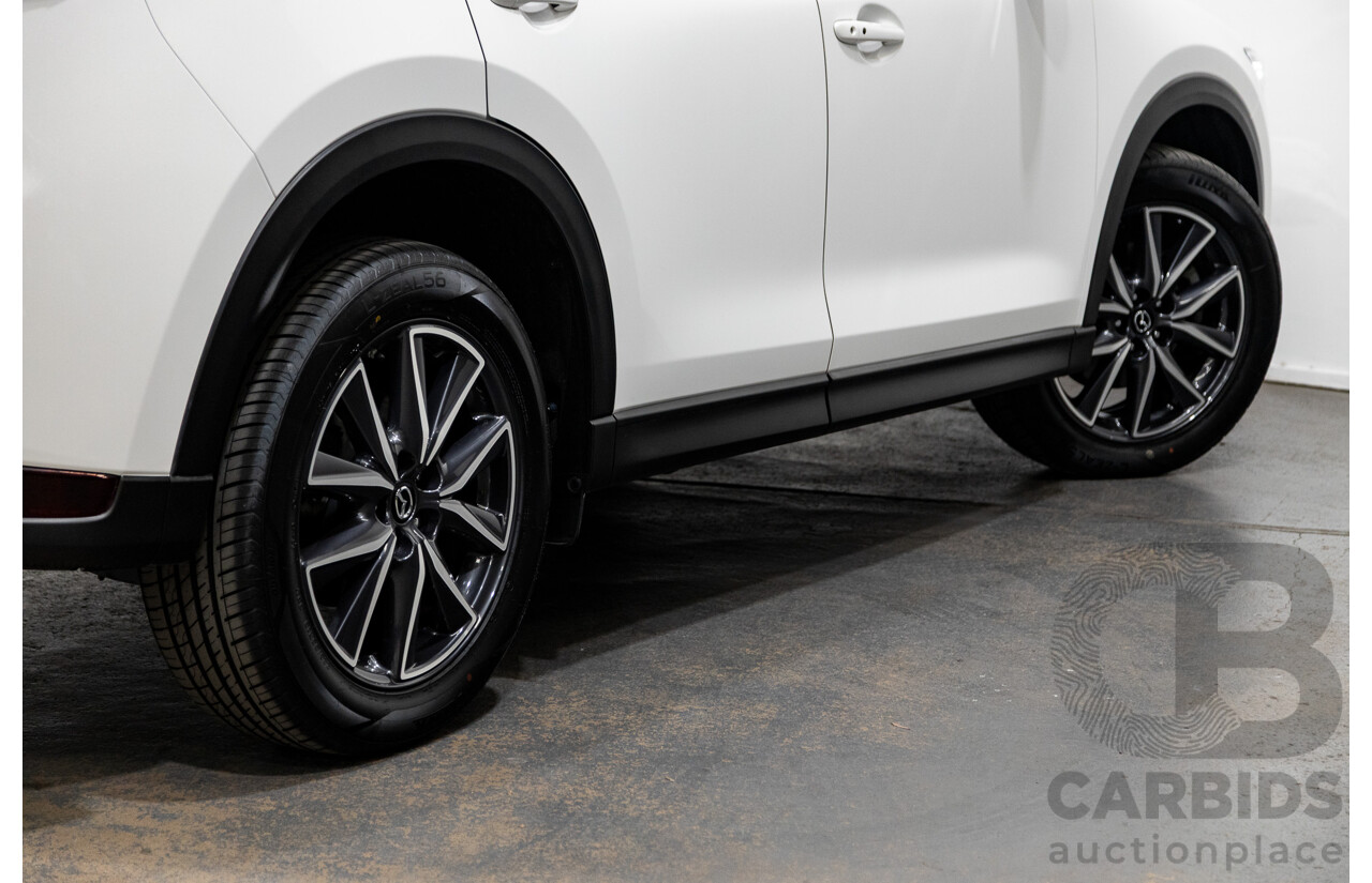 10/2019 Mazda CX-5 GT (AWD) KF Series MY20 4d Wagon Snowflake White Pearl Twin Turbo Diesel 2.2L