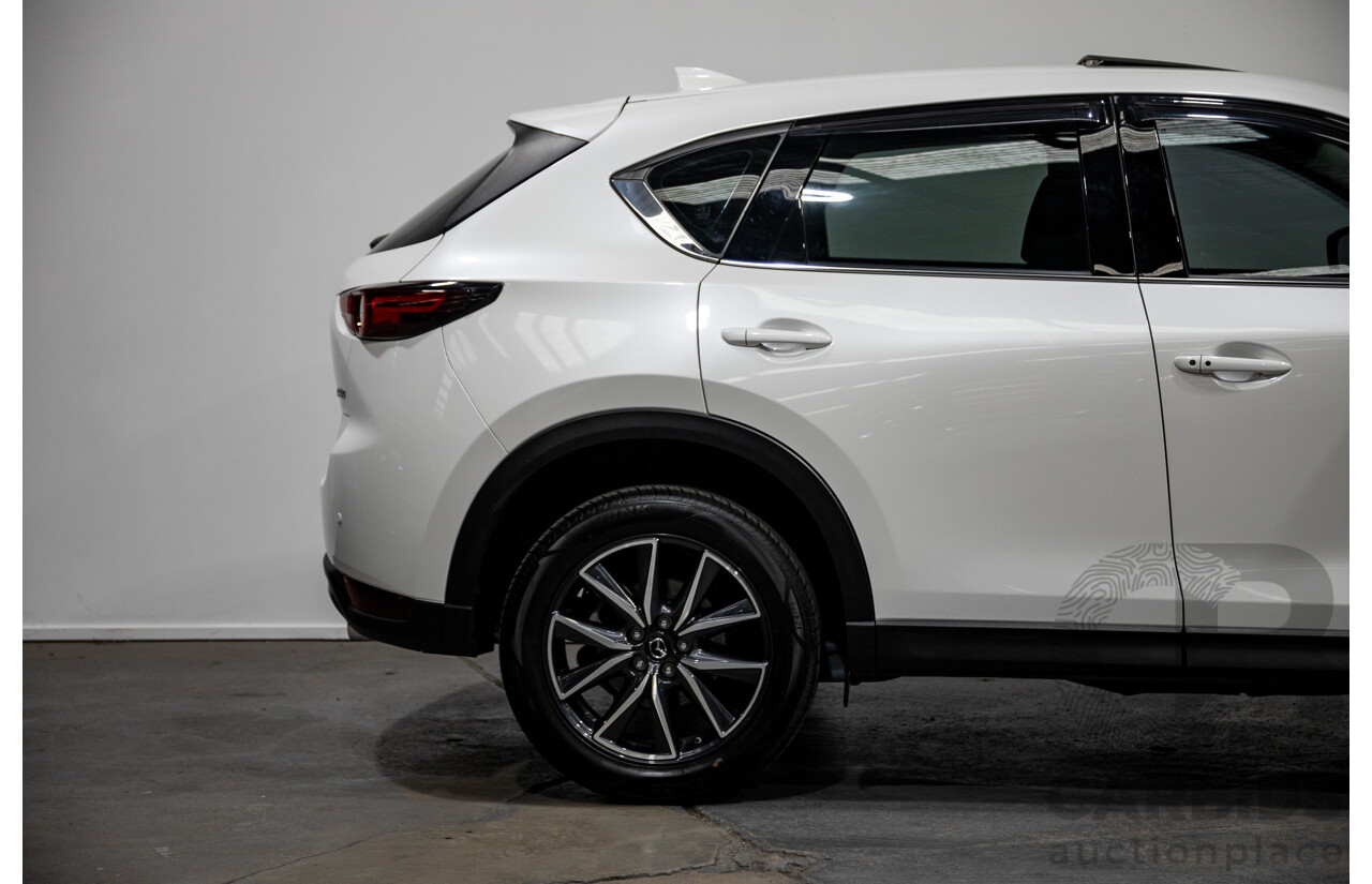 10/2019 Mazda CX-5 GT (AWD) KF Series MY20 4d Wagon Snowflake White Pearl Twin Turbo Diesel 2.2L