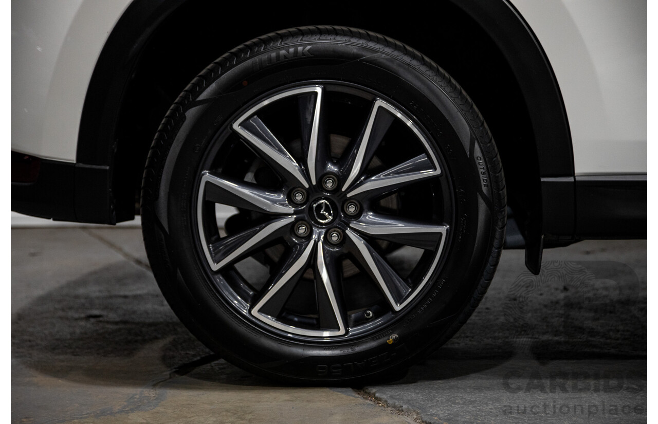 10/2019 Mazda CX-5 GT (AWD) KF Series MY20 4d Wagon Snowflake White Pearl Twin Turbo Diesel 2.2L
