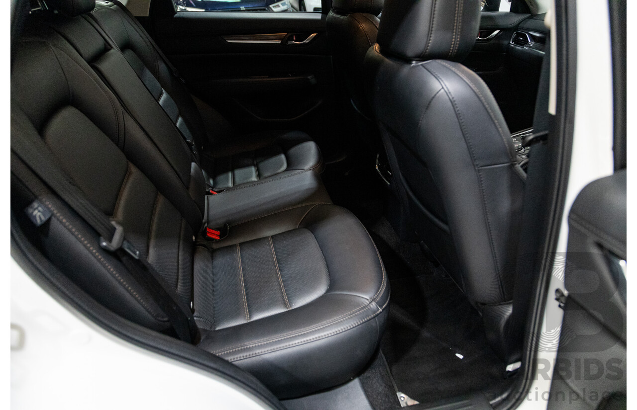10/2019 Mazda CX-5 GT (AWD) KF Series MY20 4d Wagon Snowflake White Pearl Twin Turbo Diesel 2.2L