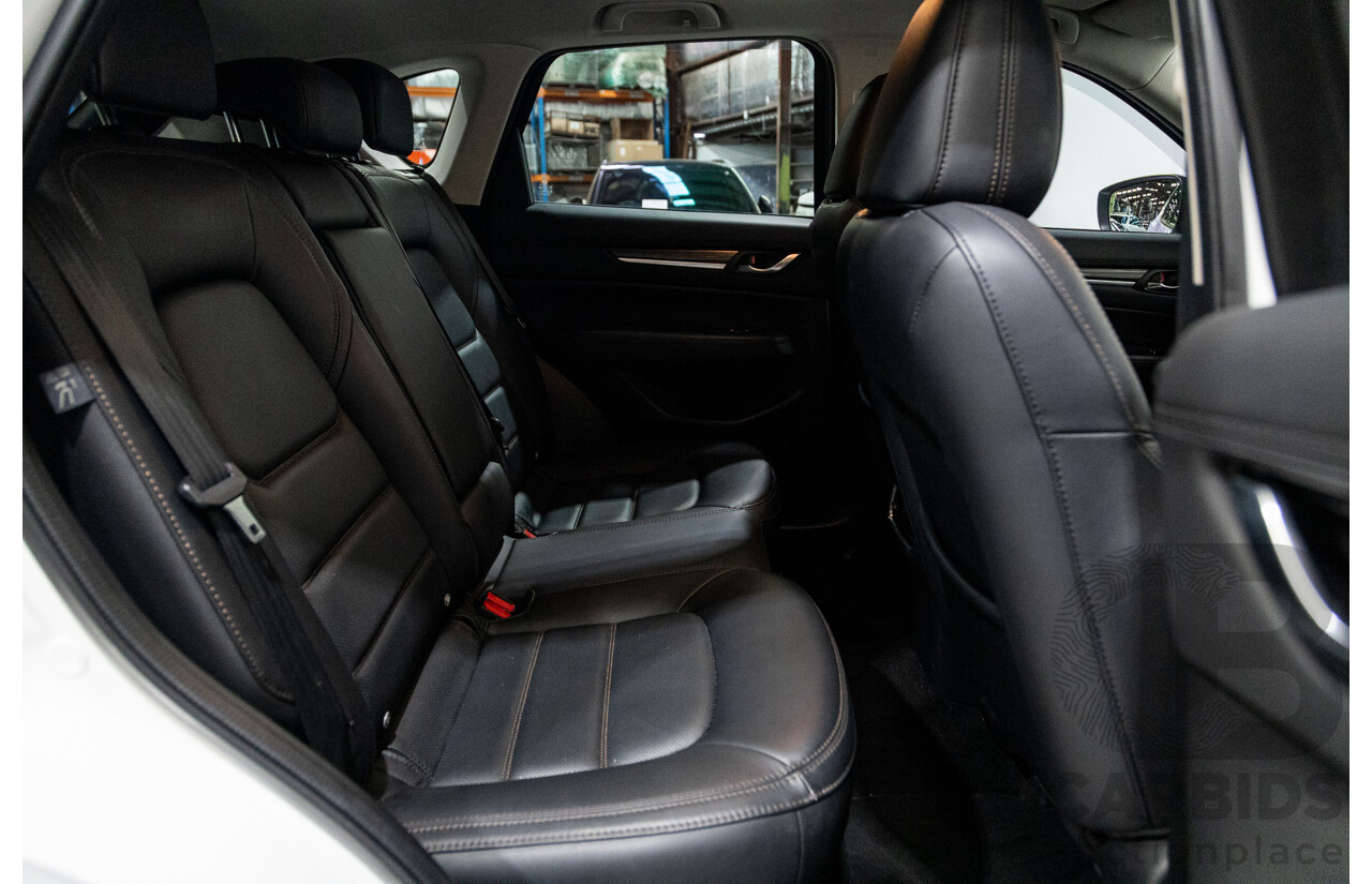 10/2019 Mazda CX-5 GT (AWD) KF Series MY20 4d Wagon Snowflake White Pearl Twin Turbo Diesel 2.2L