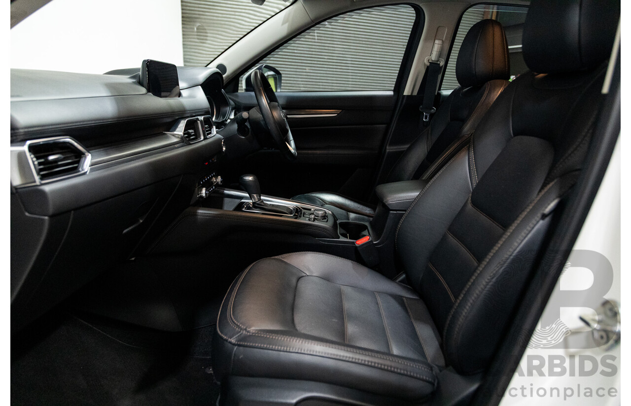 10/2019 Mazda CX-5 GT (AWD) KF Series MY20 4d Wagon Snowflake White Pearl Twin Turbo Diesel 2.2L