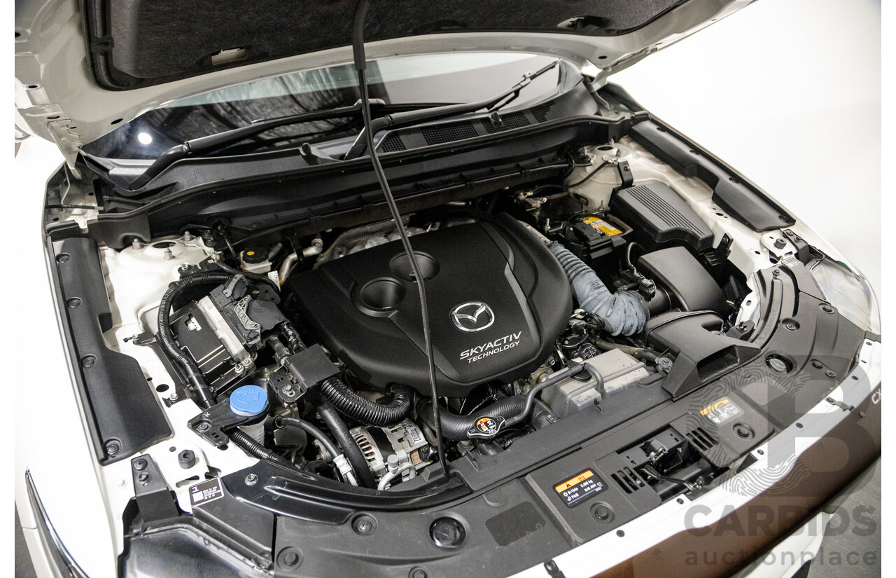 10/2019 Mazda CX-5 GT (AWD) KF Series MY20 4d Wagon Snowflake White Pearl Twin Turbo Diesel 2.2L