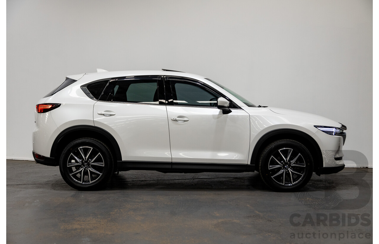 10/2019 Mazda CX-5 GT (AWD) KF Series MY20 4d Wagon Snowflake White Pearl Twin Turbo Diesel 2.2L