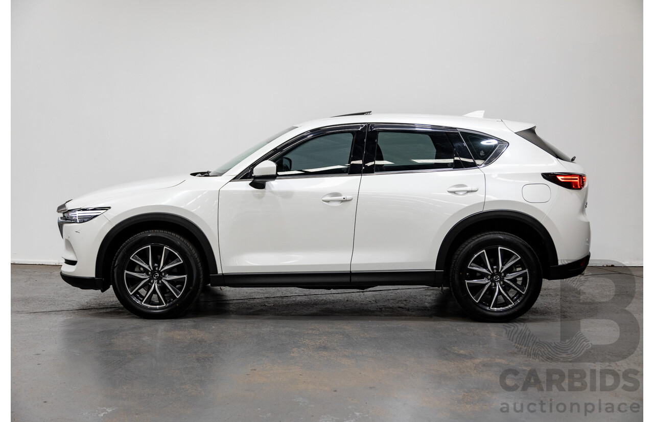 10/2019 Mazda CX-5 GT (AWD) KF Series MY20 4d Wagon Snowflake White Pearl Twin Turbo Diesel 2.2L