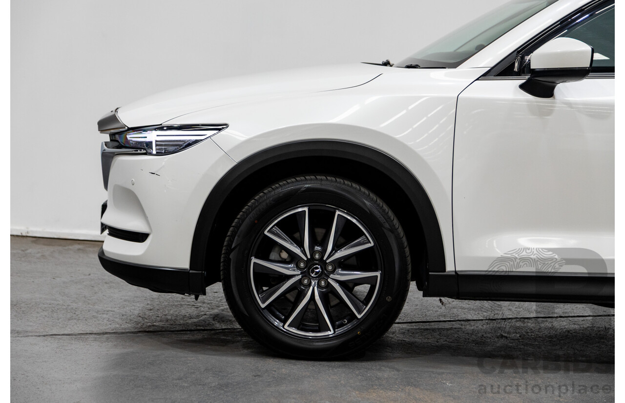 10/2019 Mazda CX-5 GT (AWD) KF Series MY20 4d Wagon Snowflake White Pearl Twin Turbo Diesel 2.2L