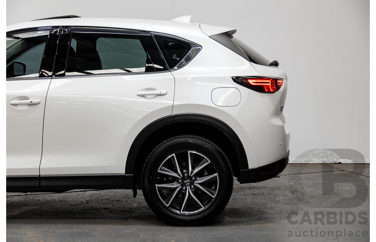 10/2019 Mazda CX-5 GT (AWD) KF Series MY20 4d Wagon Snowflake White Pearl Twin Turbo Diesel 2.2L