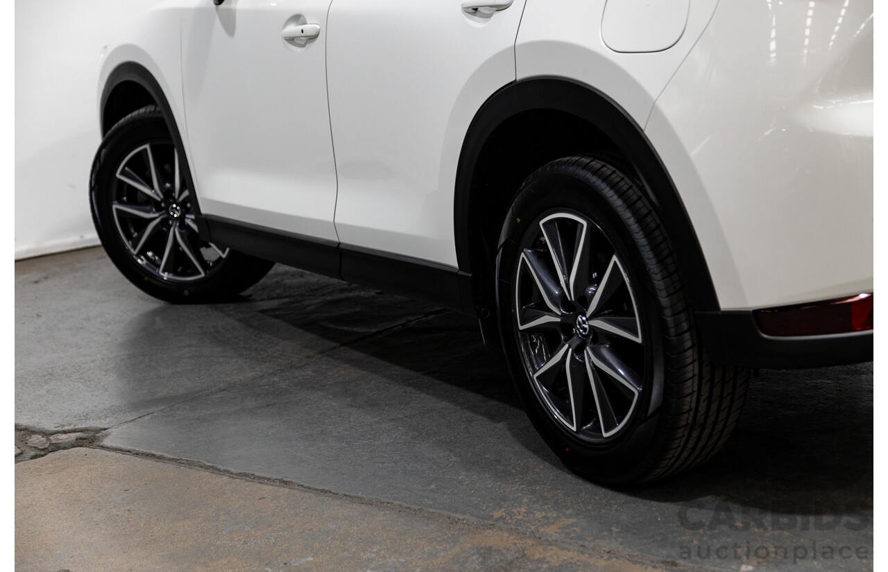 10/2019 Mazda CX-5 GT (AWD) KF Series MY20 4d Wagon Snowflake White Pearl Twin Turbo Diesel 2.2L