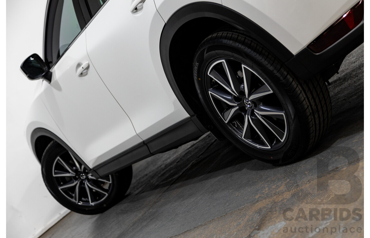 10/2019 Mazda CX-5 GT (AWD) KF Series MY20 4d Wagon Snowflake White Pearl Twin Turbo Diesel 2.2L