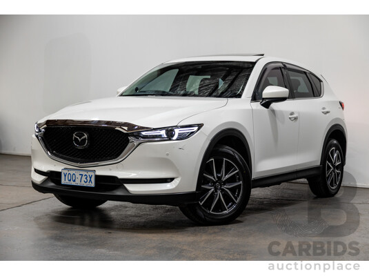 10/2019 Mazda CX-5 GT (AWD) KF Series MY20 4d Wagon Snowflake White Pearl Twin Turbo Diesel 2.2L