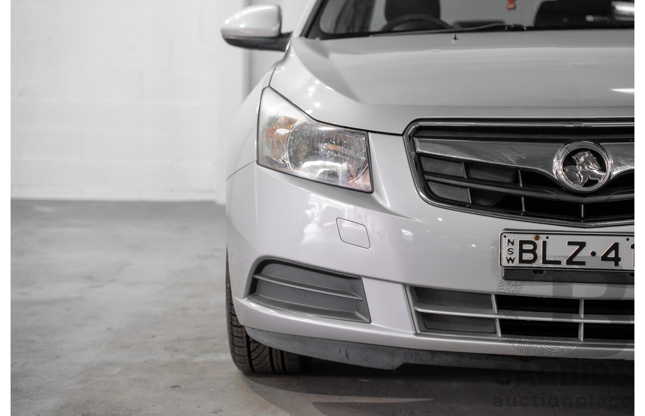 10/2009 Holden Cruze CD JG 4d Sedan Silver 1.8L