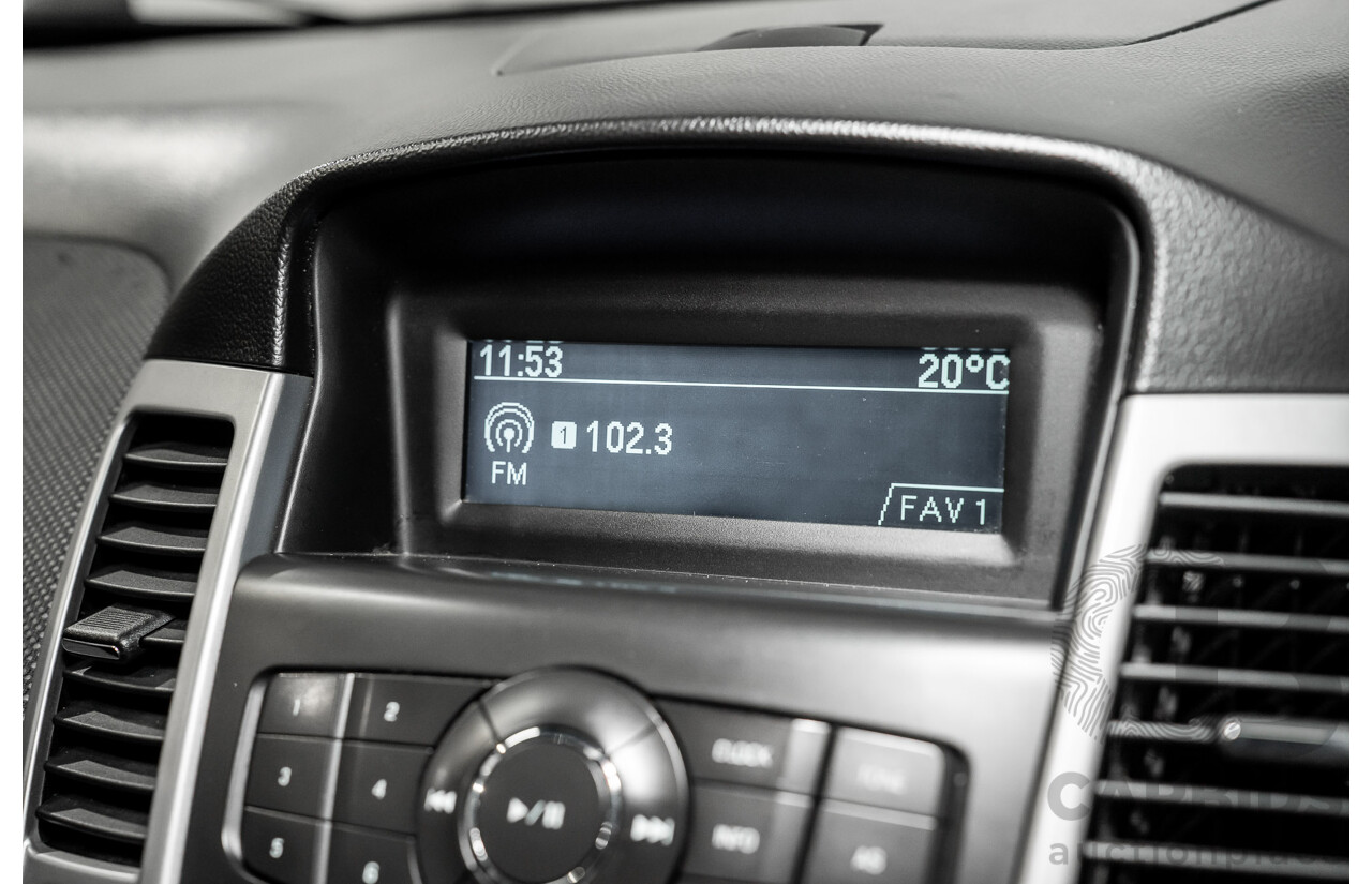 10/2009 Holden Cruze CD JG 4d Sedan Silver 1.8L