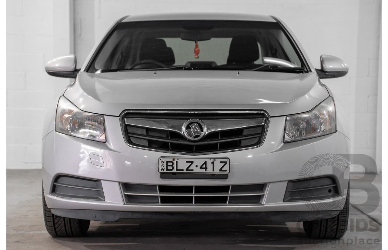 10/2009 Holden Cruze CD JG 4d Sedan Silver 1.8L