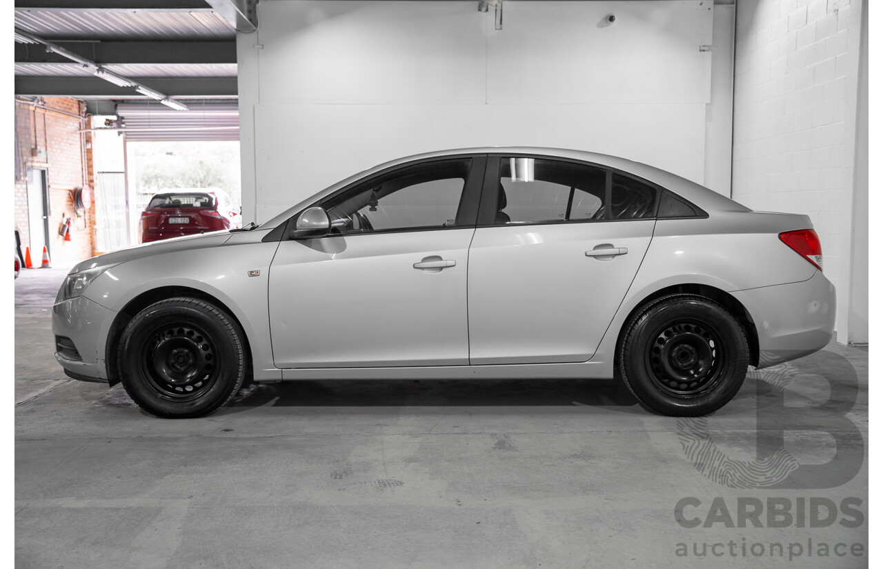 10/2009 Holden Cruze CD JG 4d Sedan Silver 1.8L