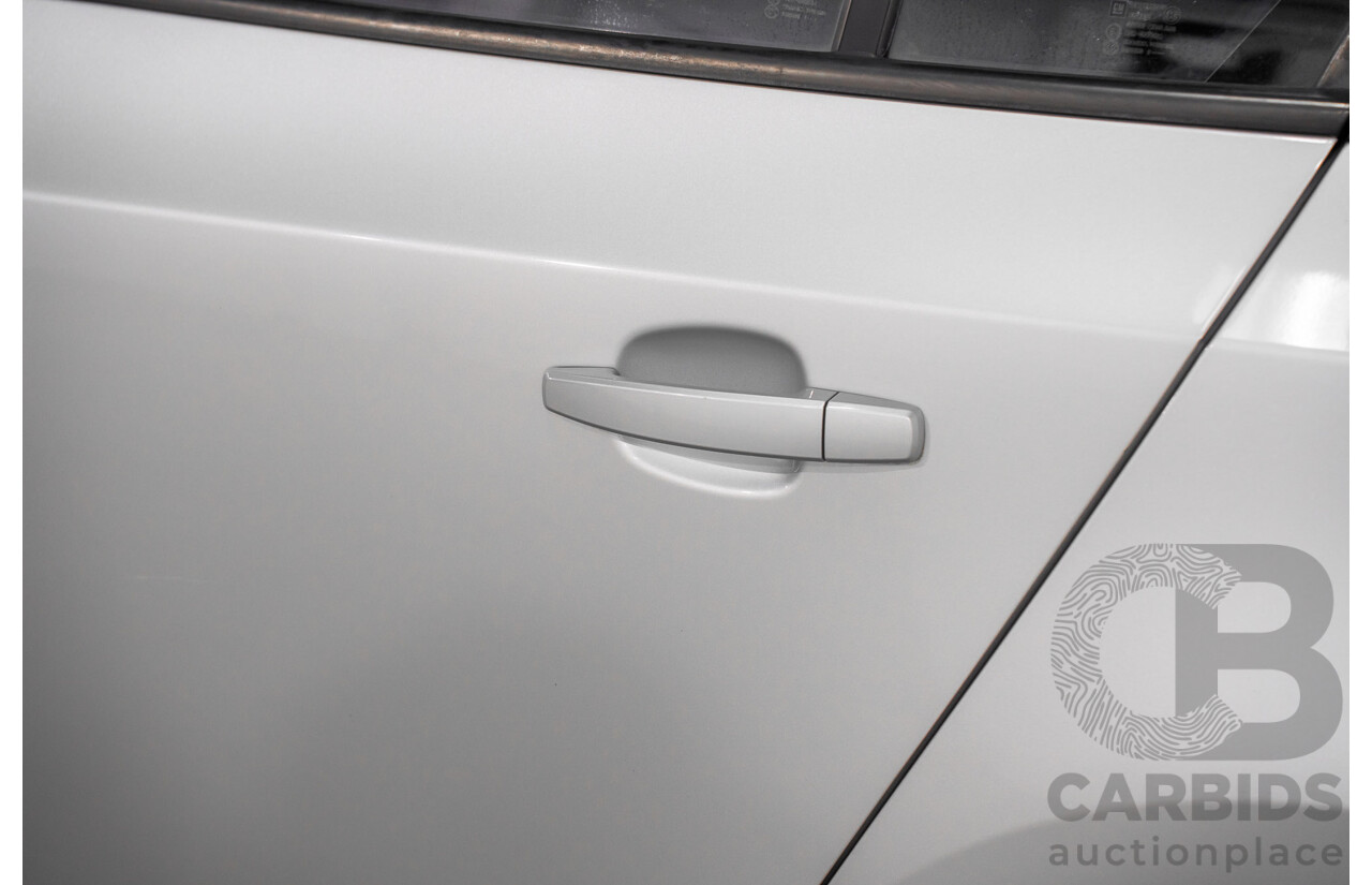 10/2009 Holden Cruze CD JG 4d Sedan Silver 1.8L