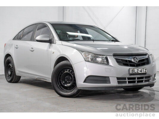 10/2009 Holden Cruze CD JG 4d Sedan Silver 1.8L