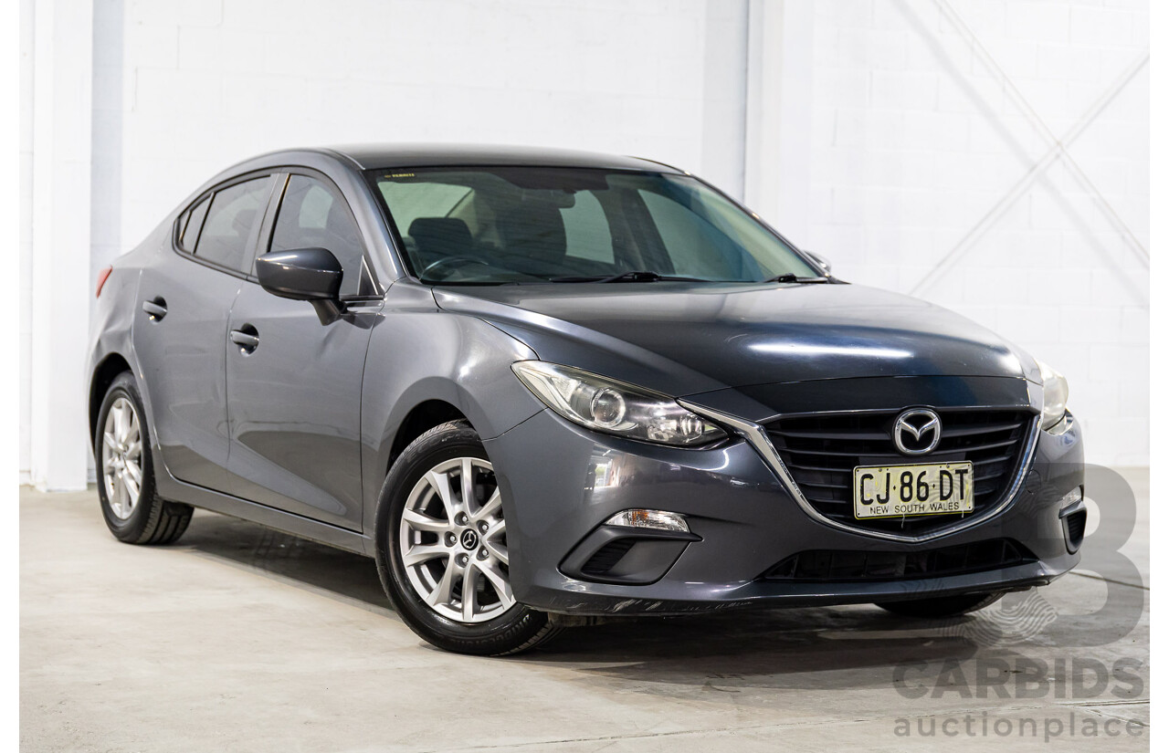 11/2015 Mazda Mazda3 NEO BM MY15 4d Sedan Grey 2.0L
