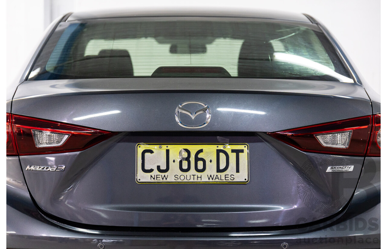 11/2015 Mazda Mazda3 NEO BM MY15 4d Sedan Grey 2.0L