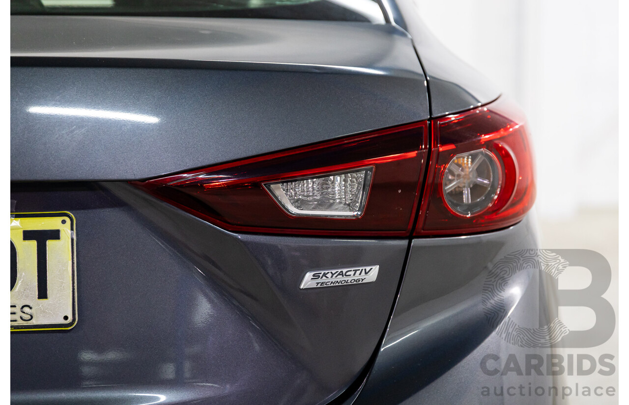 11/2015 Mazda Mazda3 NEO BM MY15 4d Sedan Grey 2.0L