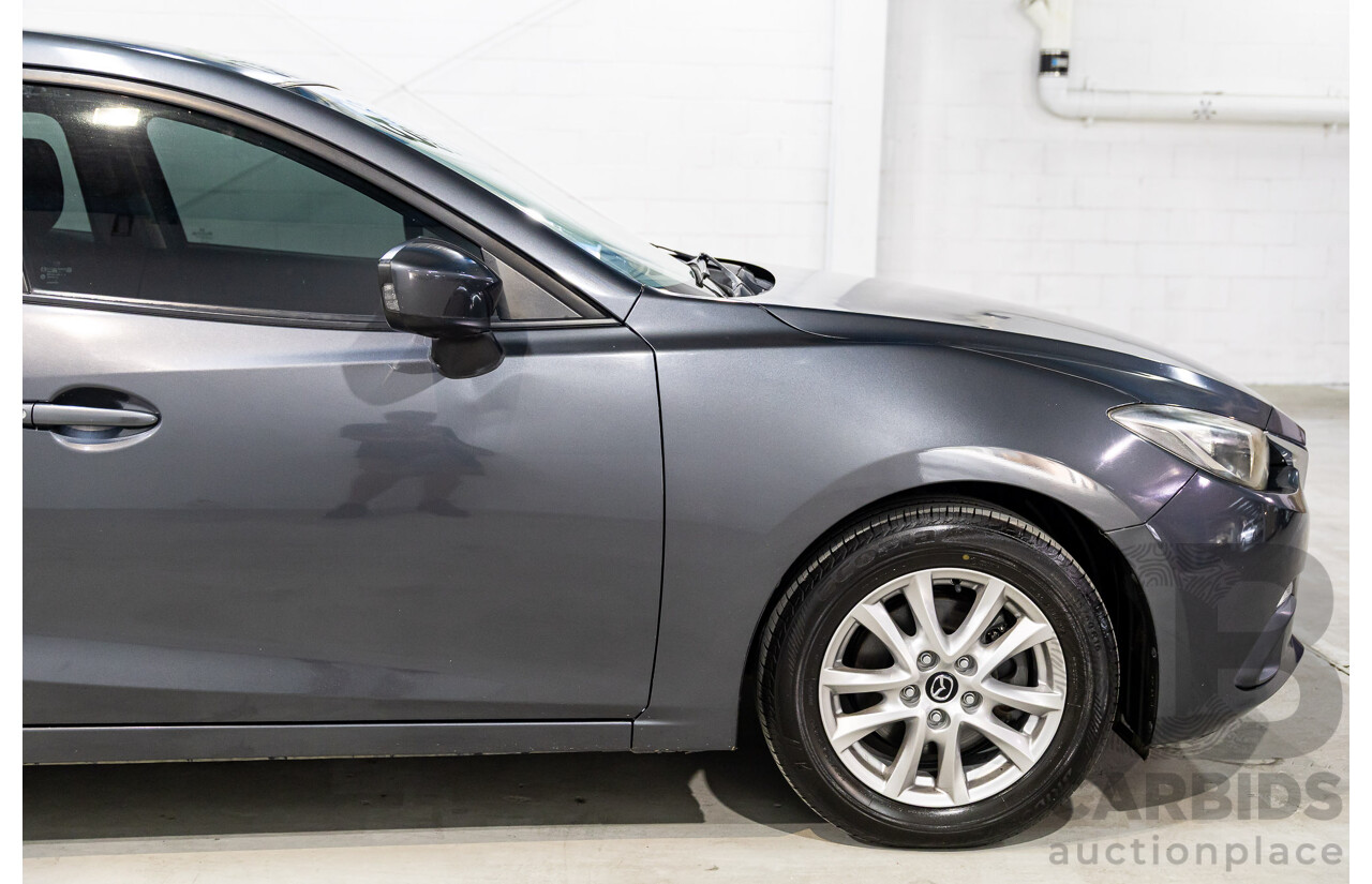 11/2015 Mazda Mazda3 NEO BM MY15 4d Sedan Grey 2.0L