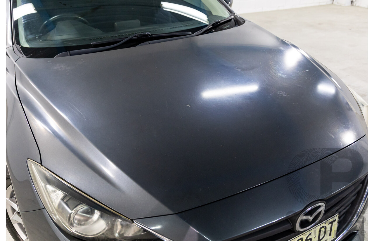 11/2015 Mazda Mazda3 NEO BM MY15 4d Sedan Grey 2.0L
