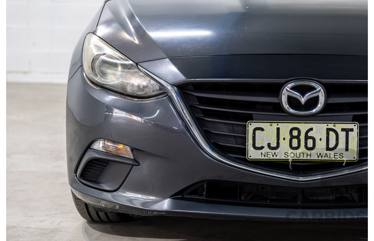 11/2015 Mazda Mazda3 NEO BM MY15 4d Sedan Grey 2.0L