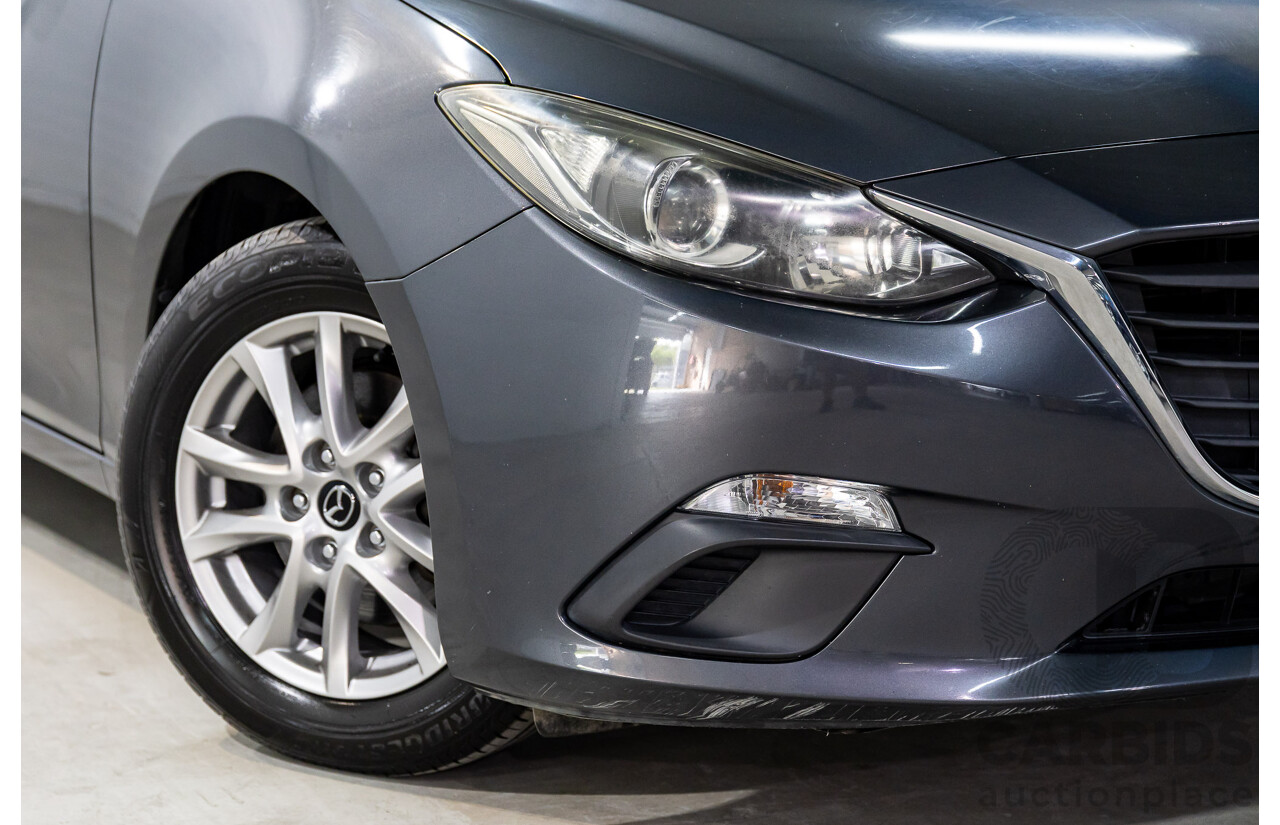 11/2015 Mazda Mazda3 NEO BM MY15 4d Sedan Grey 2.0L